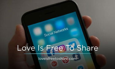 LoveIsFreeToShare.com - Creative brandable domain for sale